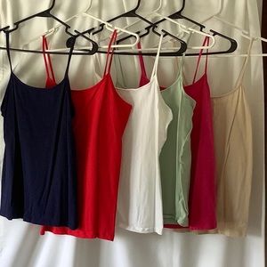 Time and Tru Tanktops Set of 6